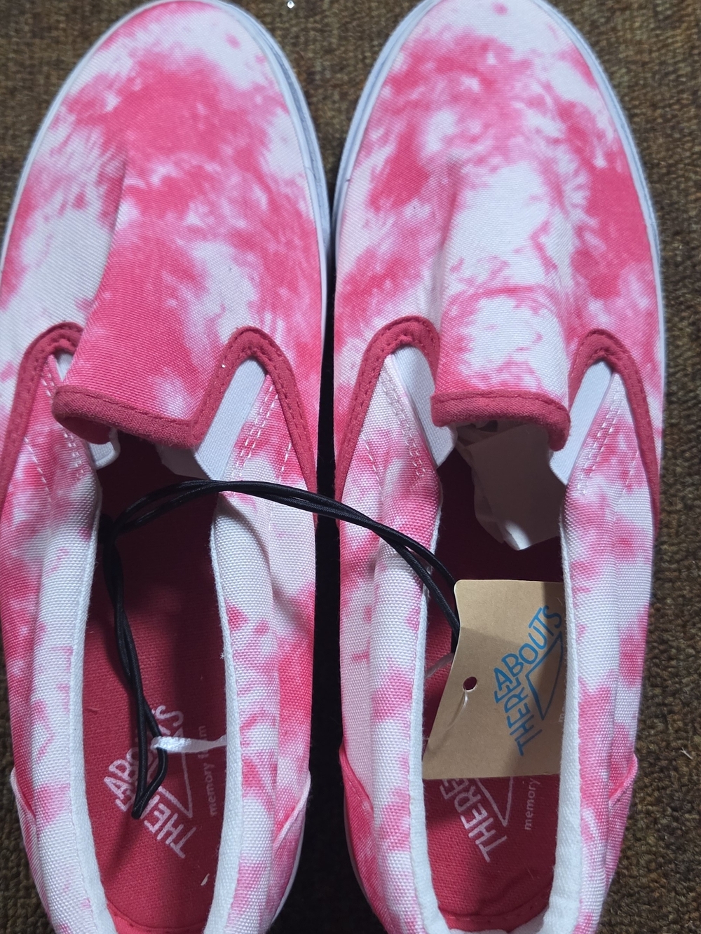 jcpenney Pink Tie-Dye Slip-On Sneakers
